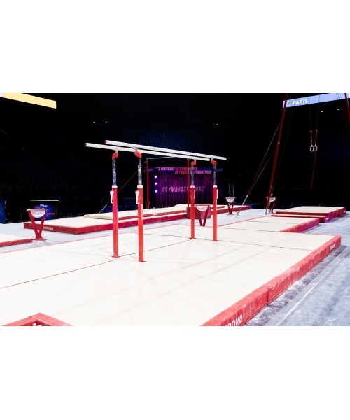 Mattresses & Tatami : SET OF LANDING MATS FOR COMPETITION PARALLEL BARS - 43 m² - FIG Approved