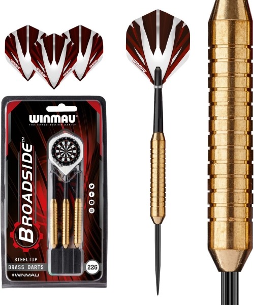 Messingist noolemängu nooled Winmau Broadside 22 g