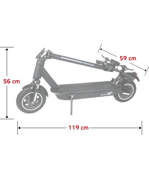 E-scooter W-TEC Lambreto Max III 700 W 10"