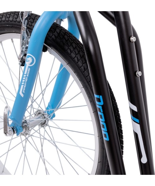 Kick Scooter inSPORTline Drogo SE Black-Blue