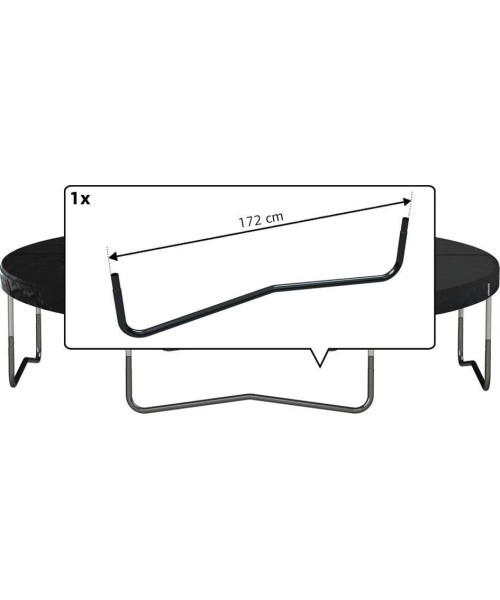 Batuudi varuosad BERG: Favorit - W-jalg 430 (172 cm) must