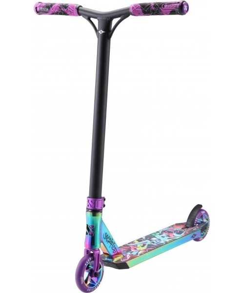 Laste tõukerattad : Sacrifice Flyte 100 Neochrome Purple Grafitti trike roller