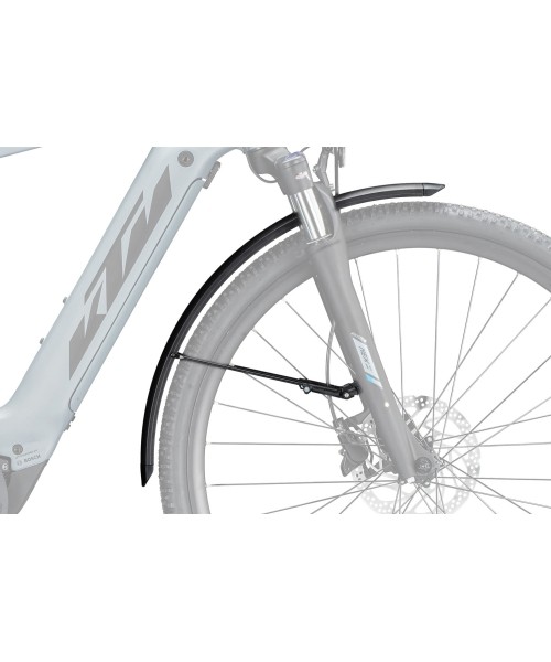 Kindad ja kiivrid KTM: Priekinis purvasaugis KTM LFC Cross E-bike 28" (plastikinis, juodas)