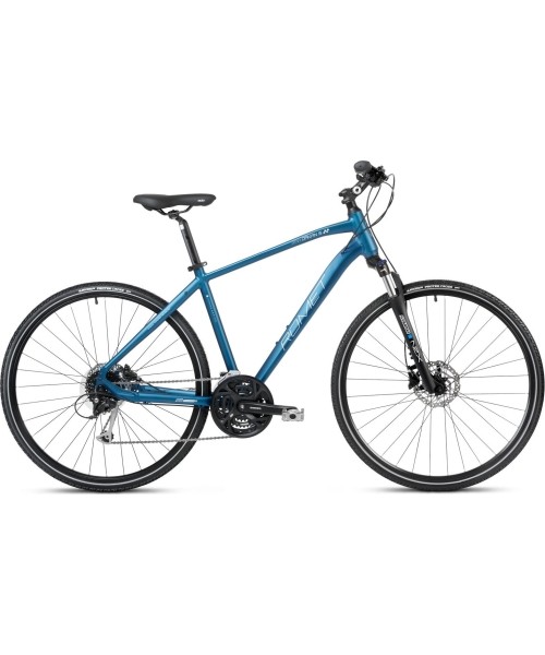 Linnarattad Romet: Dviratis Romet Orkan 5 M 2024 dark blue-blue-silver