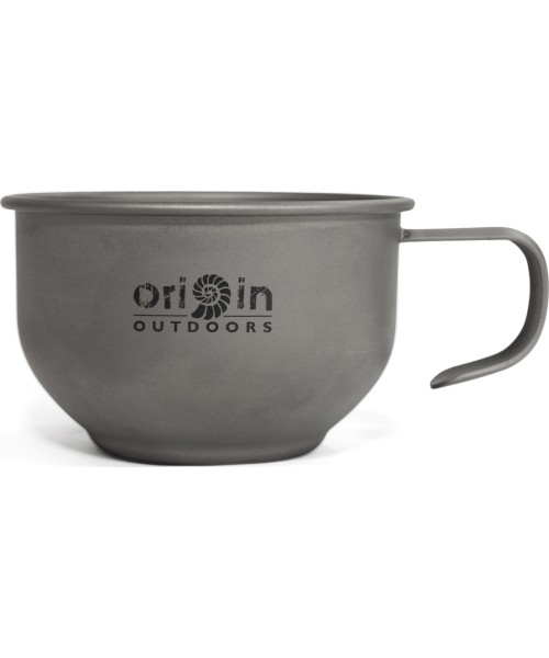Matkapudelid ja tassid Origin Outdoors: "Origin Outdoors" kavos puodelis "Titanium
