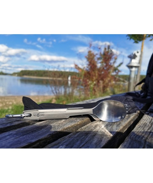 Origin Outdoors German Army Cutlery 'Titanium'