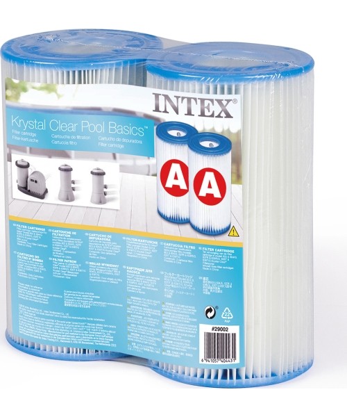 Järelpaadid Intex: A tipo filtras - skirtas "intex" baseino siurbliui 29000 - 2 vnt.