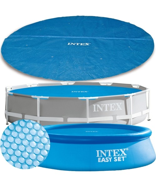 Järelpaadid Intex: Saulės šildymo baseino kilimėlio danga 366cm 28012 INTEX