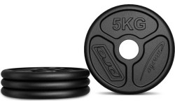 Cast Iron Weights Set Marbo, 30kg / 4x5kg + 4x2.5kg
