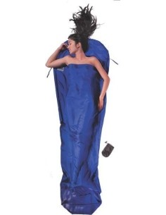 MummyLiner Cocoon, Silk, Ultramarine Blue
