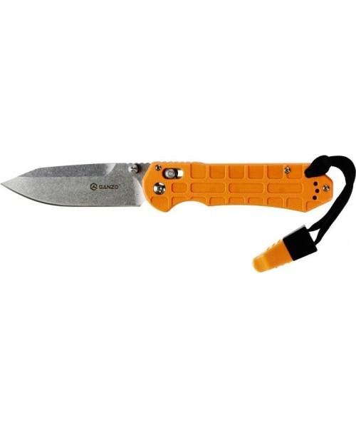 Jahi- ja ellujäämisnoad Ganzo / Firebird: Ganzo G7452P-OR-WS sulankstomas peilis