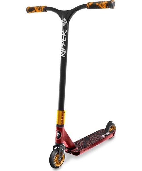 Freestyle Scooters Street Surfing: Laisvojo stiliaus motoroleris Gatvės banglenčių sportas RIPPER Bloody Machine