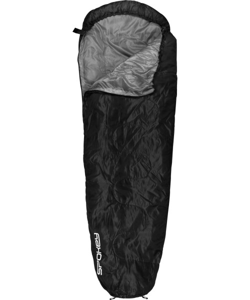 Kevad- ja suvetüüpi magamiskott 220 cm must Spokey GLOBTROTTER