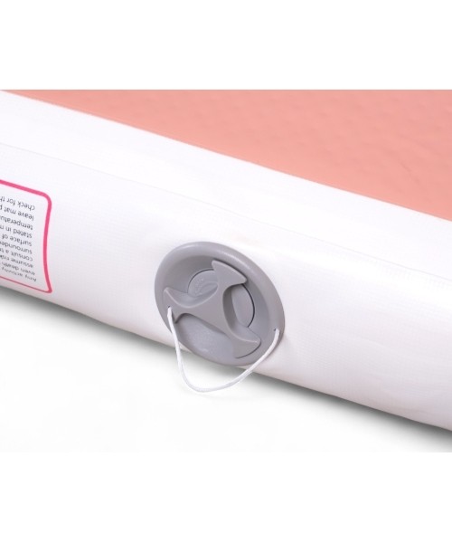 Inflatable Exercise Mat inSPORTline Airstunt 500 x 100 x 10 cm Coral Pink w/ Electric Pump