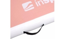 Inflatable Exercise Mat inSPORTline Airstunt 500 x 100 x 10 cm Coral Pink w/ Electric Pump