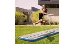 Inflatable Exercise Mat inSPORTline Airstunt 500 x 100 x 10 cm White w/ Electric Pump