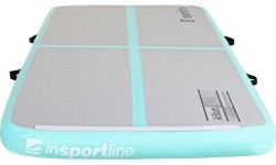 Inflatable Exercise Mat inSPORTline Airstunt 300 x 100 x 10 cm White w/ Electric Pump