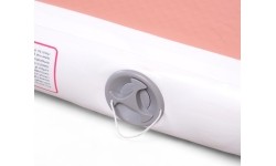 Inflatable Exercise Mat inSPORTline Airstunt 500 x 100 x 10 cm Coral Pink w/ Hand Pump