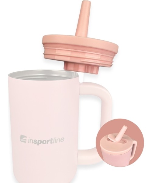 Termosed inSPORTline: Keičiamasis dangtelis izoliuotam kelioniniam puodeliui inSPORTline Cocoanna 1200 ml