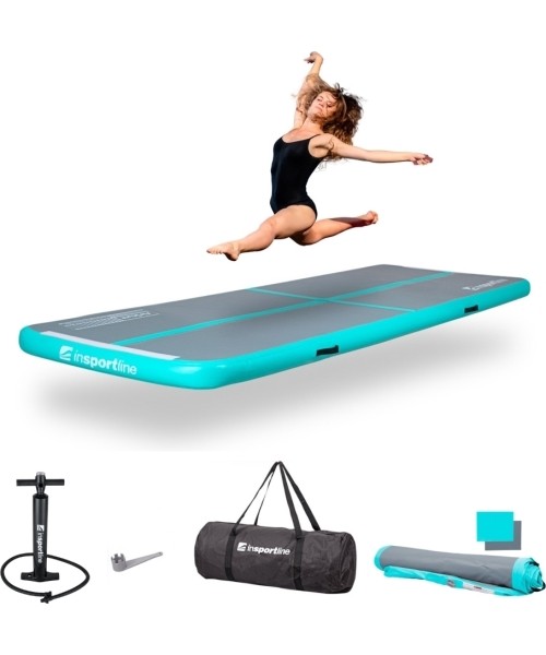 Inflatable Mats inSPORTline: Inflatable Exercise Mat inSPORTline Airstunt 500 x 100 x 10 cm Gray w/ Hand Pump