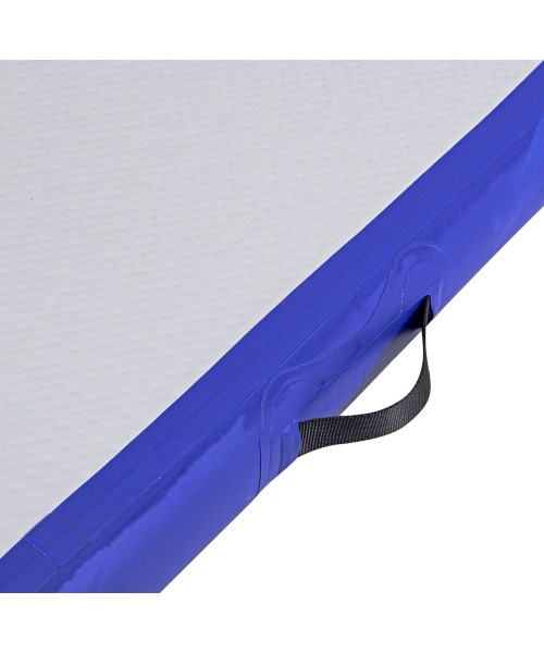 Inflatable Exercise Mat inSPORTline Airstunt 500 x 100 x 10 cm White w/ Hand Pump
