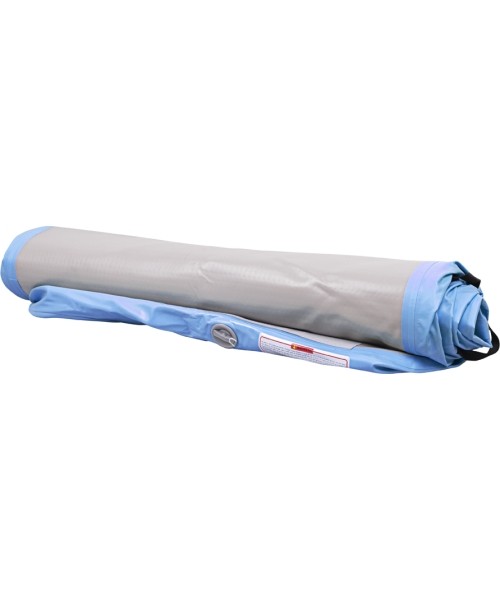 Inflatable Exercise Mat inSPORTline Airstunt 400 x 100 x 10 cm White w/ Hand Pump
