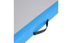Inflatable Exercise Mat inSPORTline Airstunt 400 x 100 x 10 cm White w/ Hand Pump