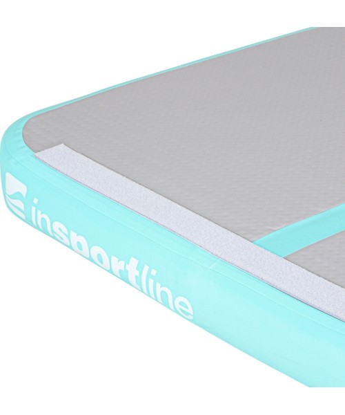 Inflatable Exercise Mat inSPORTline Airstunt 300 x 100 x 10 cm White w/ Hand Pump