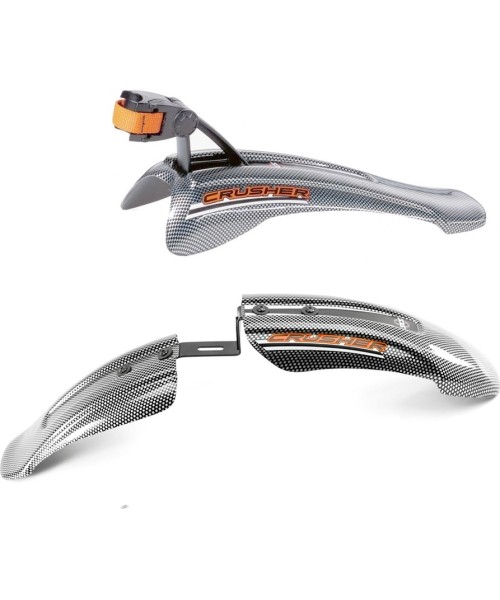 Gloves & Helmets & Accessories : Dirtboard Set SKS Crusher Dirtboard, plastic (grey)
