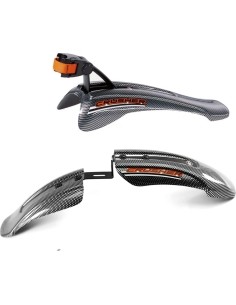 Poritiibade komplekt SKS Crusher Dirtboard, plastik (must)