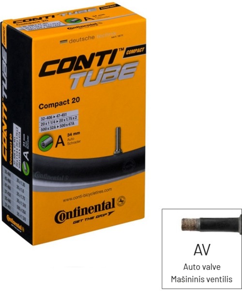Kindad ja kiivrid : Continental COMPACT 20 (32/47) AV-kaamera