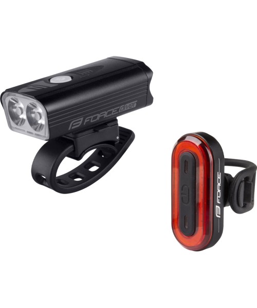 Gloves & Helmets & Accessories : Headlight set FORCE DIVER ARC USB