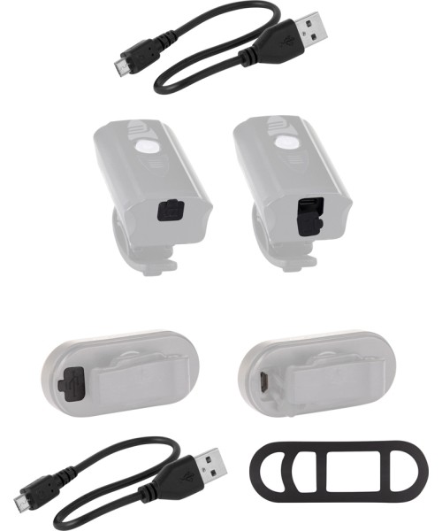FORCE Diver ARC USB Light Set