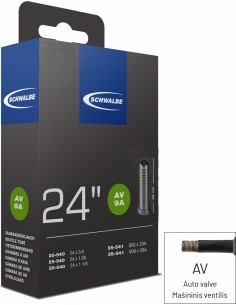 Schwalbe Tube 24x1.00 AV9A 40 mm