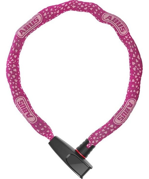 Gloves & Helmets & Accessories Abus: Spyna ABUS 6806K/85 cherry heart (violetinė/rožinė)