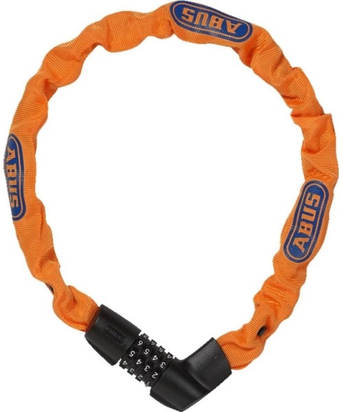 Gloves & Helmets & Accessories Abus: Spyna ABUS Tresor 1385/75 (6mm) (oranžinė)