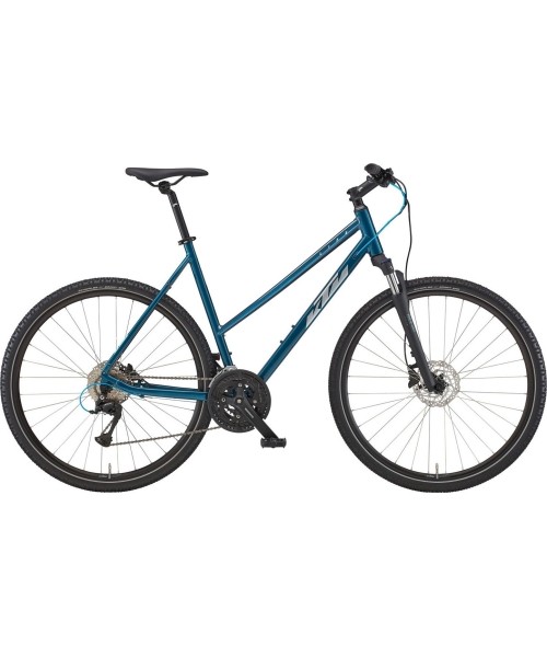 Linnarattad KTM: KTM X-Life ROAD 28" 27G dydis 17" (43cm) (mėlyna)