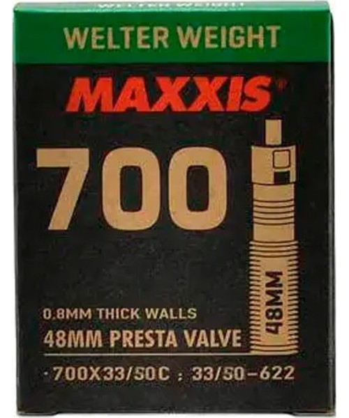 Kindad ja kiivrid : MAXXIS kaamera 700x33/50C (28/29 x 1.30/2.00) Schrader 48mm