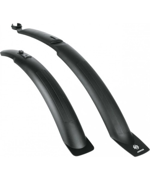 Kindad ja kiivrid : Skydelių komplektas SKS HIGHTREK JUNIOR 20" (juodas)