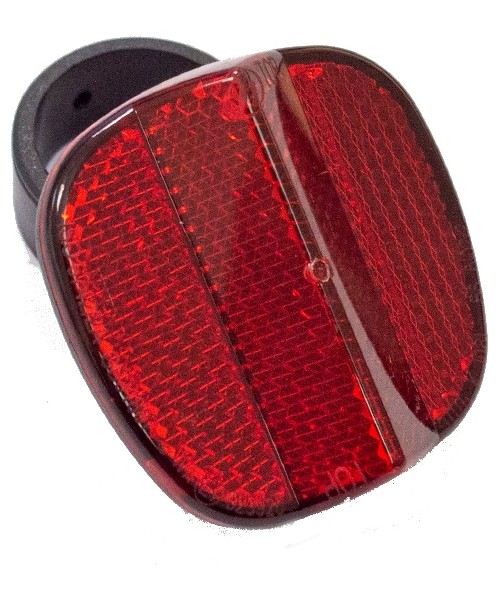 Gloves & Helmets & Accessories : Atšvaitas 53mm su laikikliu 27.2mm (raudonas)