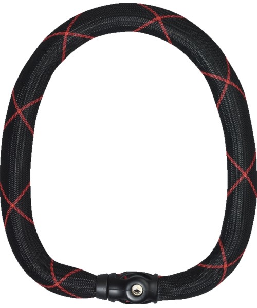 Kindad ja kiivrid Abus: Spyna ABUS Ivy Steel-O-Chain 9210 110cm, (juoda)