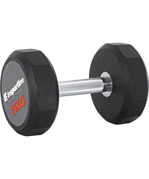 Metallist hantlid inSPORTline: Hantelis inSPORTline Profi CPU 15 kg
