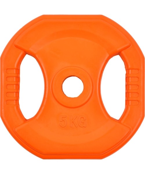 Kummikattega kettad inSPORTline: Guma padengtas svoris inSPORTline Pump, 30 mm, 5 kg