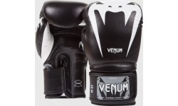 Poksikindad Venum Giant 3.0, nappa nahk, mustad