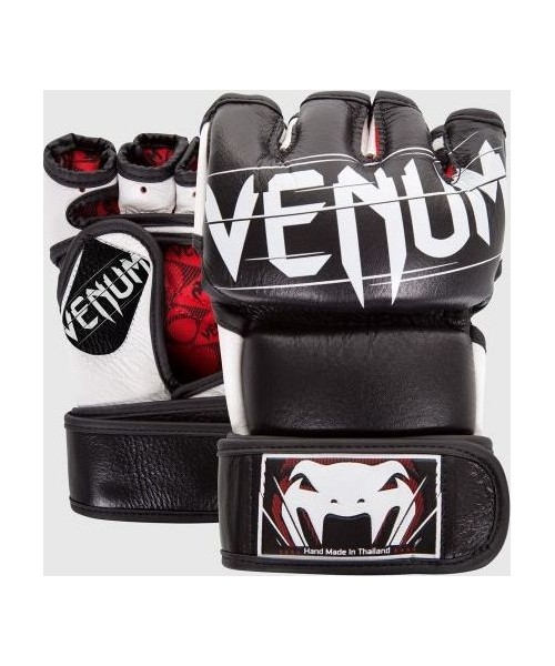 MMA kindad Venum: Venum Undisputed 2.0 MMA Gloves - Nappa Leather - Black