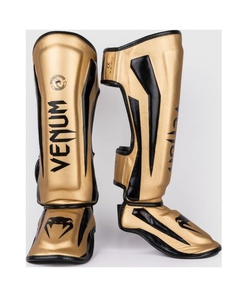 Jala kaitse Venum: Venum Elite Standup Shin guards - Gold/Black
