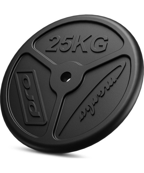 Cast Iron Weight Plates 50kg (2x25kg) Marbo MW-2x25KG-SLIM