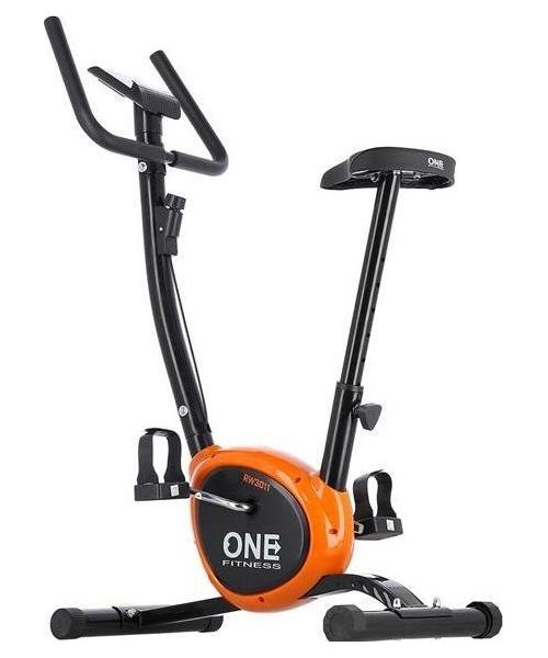 Velotrenazöörid One Fitness: Jalgrattur One Fitness Rw3011, Must-oranž