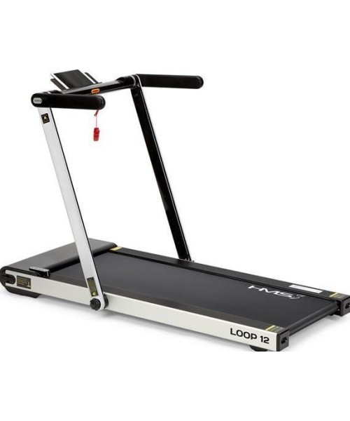 Treadmills HMS: Elektrinis bėgimo takelis HMS LOOP12 pilkas