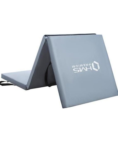 Madratsid HMS Premium: Sulankstomas gimnastikos kilimėlis HMS Premium MGS02 1800x600mm, pilkas